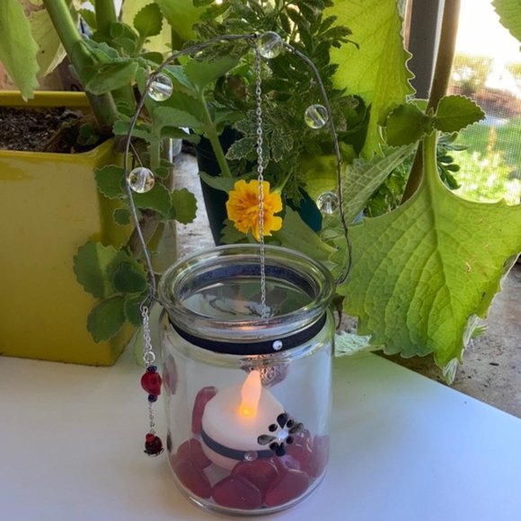 Magic Love ❤️ Lamp candelabrum skull Heart decor - Picture 4 of 16